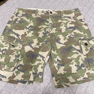 American Eagle Camo Cargo